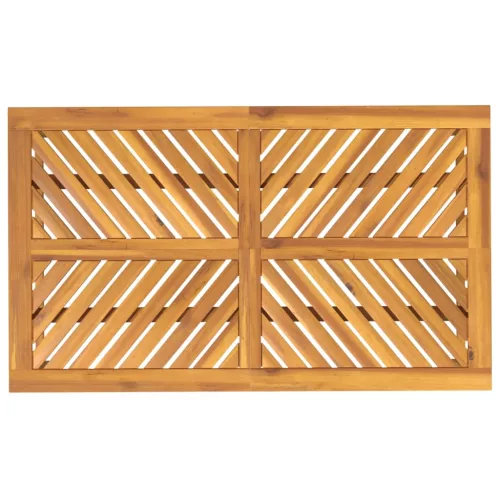  tömör akácfa kerti étkezőasztal 150 x 90 x 74 cm