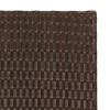  barna összecsukható polyrattan asztal 45x35x32 cm
