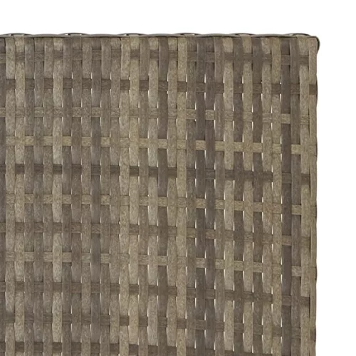  szürke összecsukható polyrattan asztal 45x35x32 cm