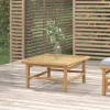  bambusz kerti asztal 65 x 55 x 30 cm