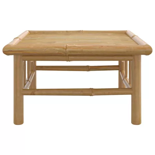  bambusz kerti asztal 65 x 55 x 30 cm
