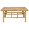  bambusz kerti asztal 65 x 55 x 30 cm
