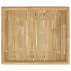  bambusz kerti asztal 65 x 55 x 30 cm