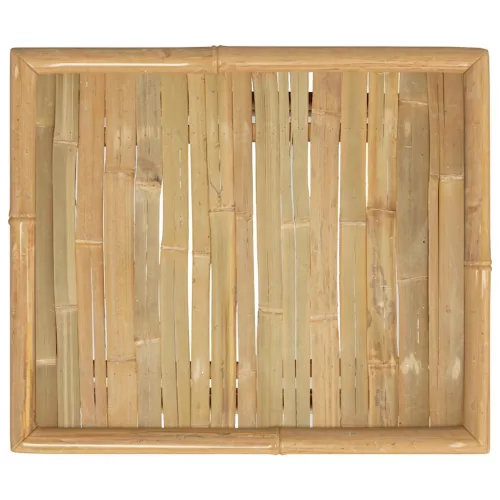  bambusz kerti asztal 65 x 55 x 30 cm