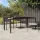  Kerti Étkezőasztal Barna 190x90x75 cm Poli Rattan