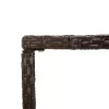  barna polyrattan üveglapos bárasztal 180 x 70 x 110 cm