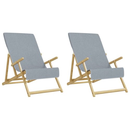  2 db szürke 400 GSM szövet strandtörölköző 60 x 135 cm