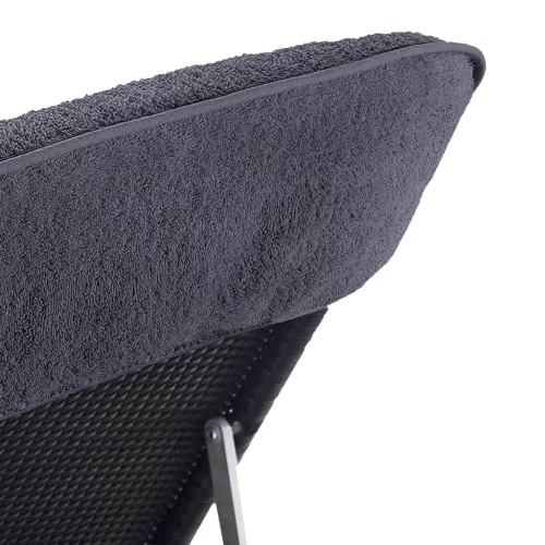  2 db antracitszürke 400 GSM szövet strandtörölköző 60 x 135 cm