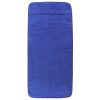 2 db királykék 400 GSM szövet strandtörölköző 75 x 200 cm