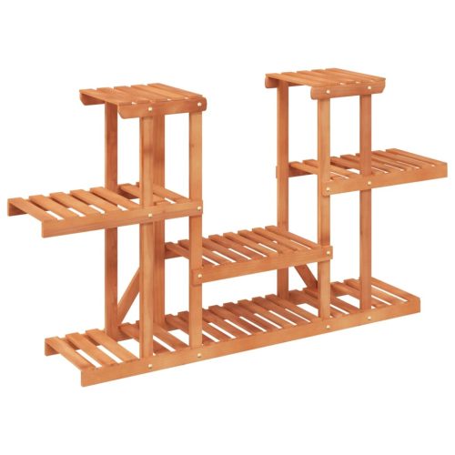  tömör fenyőfa virágtartó állvány 110 x 25 x 73 cm