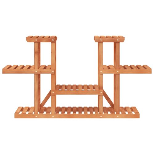  tömör fenyőfa virágtartó állvány 110 x 25 x 73 cm