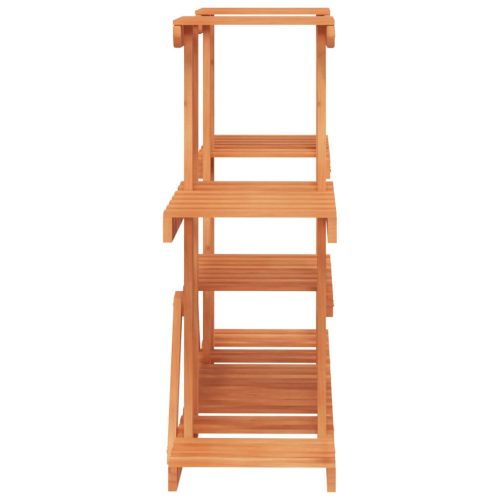  tömör fenyőfa virágtartó állvány 110 x 25 x 73 cm