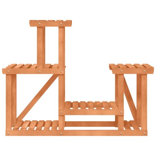  tömör fenyőfa virágtartó állvány 90 x 25 x 73,5 cm