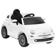 VID fehér elektromos gyerek autó Fiat 500