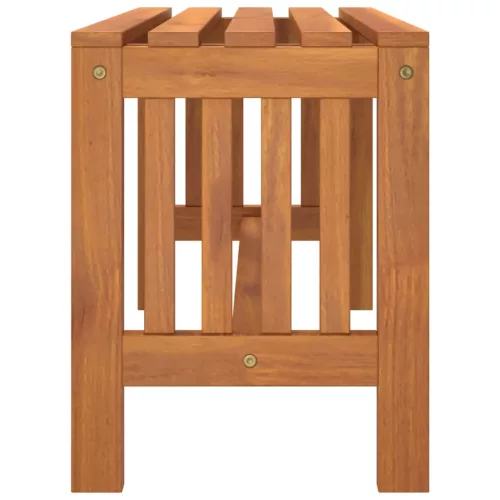  tömör eukaliptuszfa kerti pad 80 cm