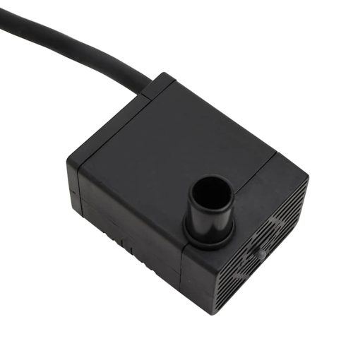  tömör fenyőfa szökőkút szivattyúval 44,5 x 44,5 x 58 cm