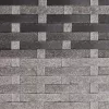  2-személyes szürke polyrattan kerti pad
