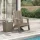  világosbarna polipropilén kerti adirondack szék 75x88,5x89,5 cm