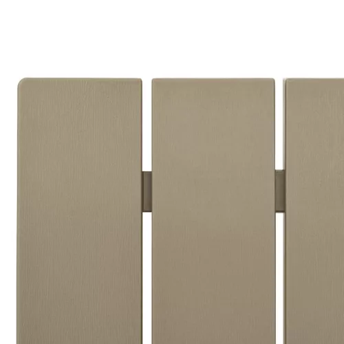  világosbarna polipropilén kerti adirondack szék 75x88,5x89,5 cm