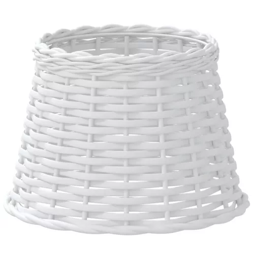  fehér fonott lámpaernyő Ø25x17 cm