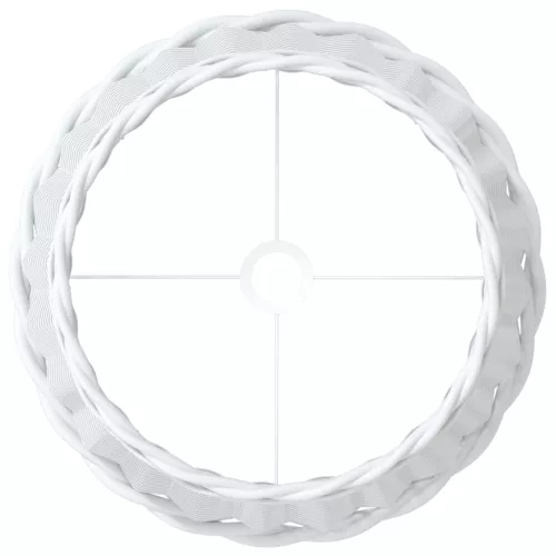  fehér fonott lámpaernyő Ø45x28 cm