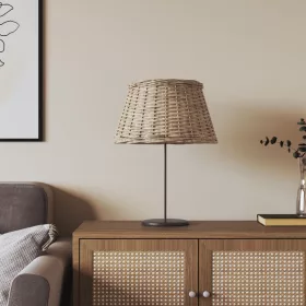  barna fonott lámpaernyő Ø50 x 30 cm