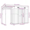  antracitszürke fészer meghosszabbított tetővel 277x107x181 cm