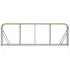  fautánzatú horganyzott acél rönktartó 300 x 45 x 100 cm
