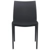  2 db antracitszürke polipropilén kerti szék 50 x 46 x 80 cm