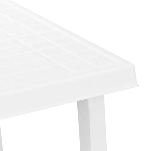  fehér fa hatású PP kempingasztal 79x56x64 cm