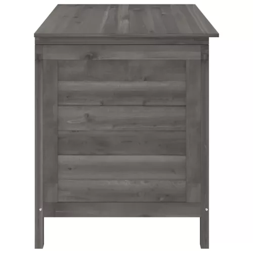  fehér tömör fenyőfa kerti tárolóláda 99 x 49,5 x 58,5 cm