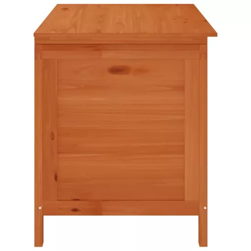  tömör fenyőfa kerti tárolóláda 99x49,5x58,5 cm