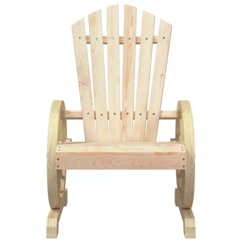  tömör fenyőfa kerti Adirondack szék