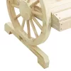  tömör fenyőfa kerti Adirondack szék