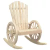  tömör fenyőfa Adirondack hintaszék