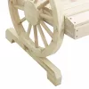  2 személyes tömör fenyőfa kerti Adirondack szék