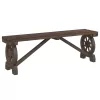  tömör fenyőfa kerti pad 115 cm