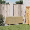  vegyes bézs polyrattan kerti tárolóláda 190 L