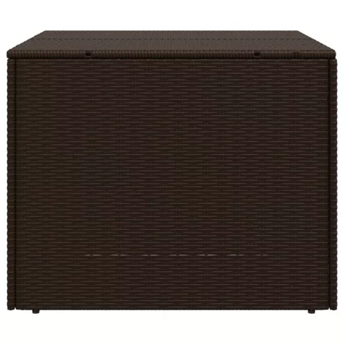  barna polyrattan kerti tárolóláda 291 L