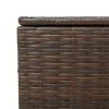  barna polyrattan kerti tárolóláda 291 L
