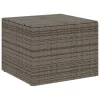  szürke polyrattan kerti tárolóláda 291 L
