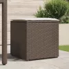  kültéri tároló doboz Barna és krém Rattan Közepes Tárolás