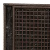  kültéri tároló doboz Barna és krém Rattan Közepes Tárolás