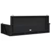  fekete polyrattan hintapad 119 x 56 x 48 cm