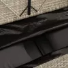  világosszürke polyrattan kerti pad párnákkal