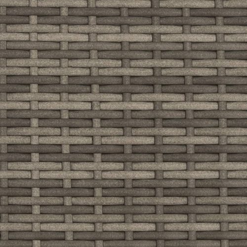  2 személyes szürke polyrattan kerti kanapé baldachinnal/székkel