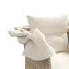  2 személyes bézs polyrattan kerti kanapé baldachinnal/székkel