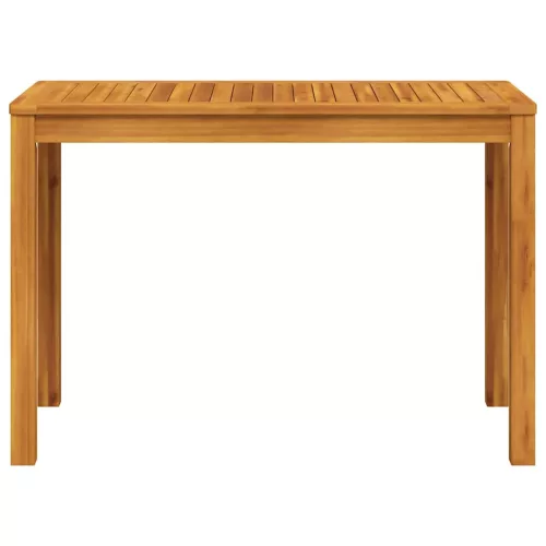  tömör akácfa kerti étkezőasztal 110 x 55 x 75 cm