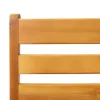  2 db tömör akácfa kerti kanapéfotel 66,5 x 65 x 81 cm
