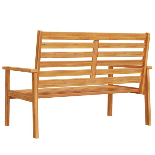  tömör akácfa kerti kanapé 120 cm